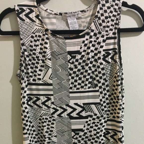 Black & White Graphics Dress - Item#22 - Picture 2 of 5